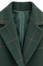 Marlena™ Classic Checked Long Coat
