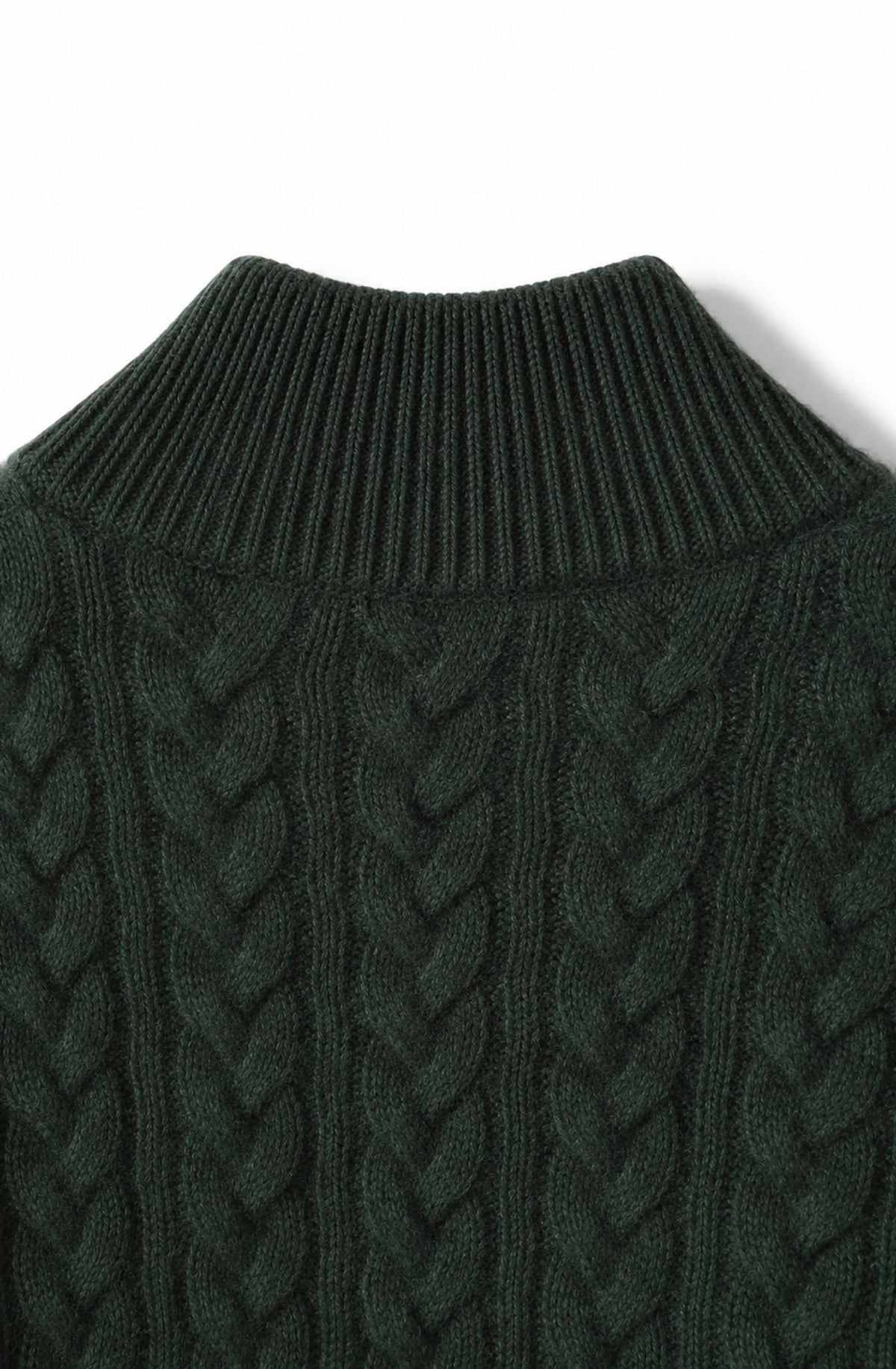 Aveline™ Cable-Knit Button Collar Sweater