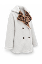 Marlowe™ Cozy Leopard Teddy Coat