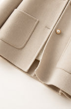 Marielle™ Pearl-Button Wool Jacket