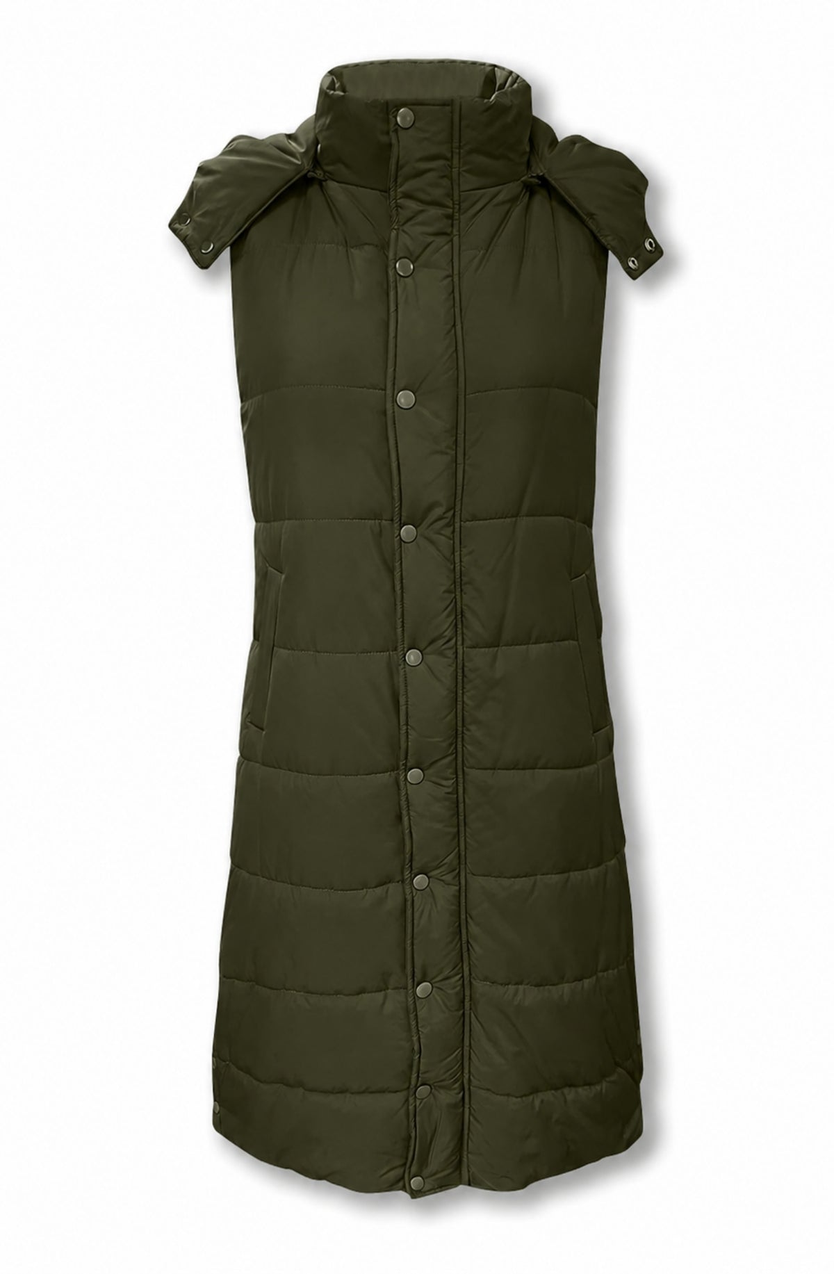 Norelle™ Longline Hooded Puffer Vest
