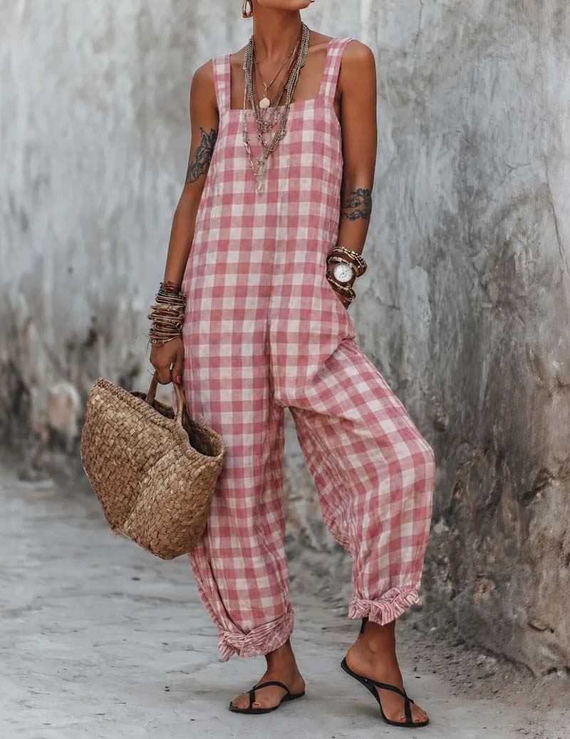 Ekouaer Suspender Lounge Pants Soft Homewear