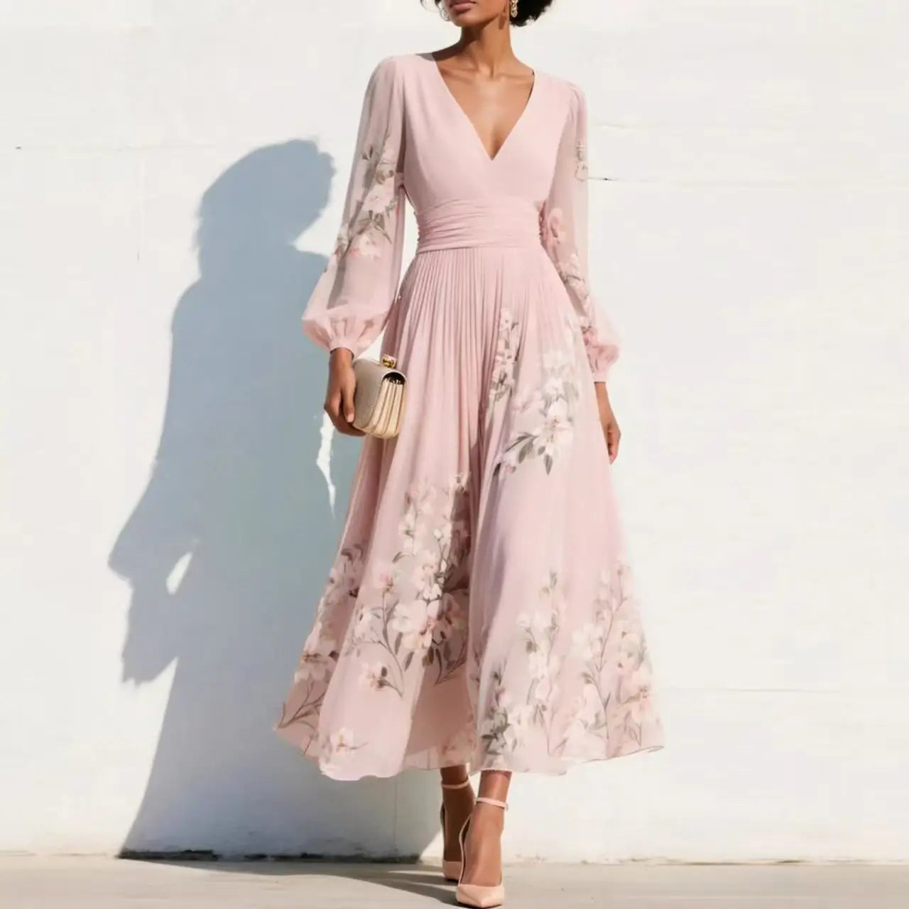 BEGOÑA | VESTIDO MIDI FLORAL