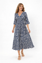 Aurora Belle™ | Bohemian V-Neck Maxi Dress