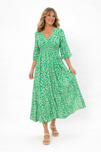 Aurora Belle™ | Bohemian V-Neck Maxi Dress