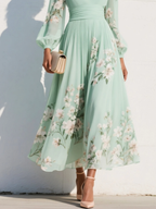 BEGOÑA | VESTIDO MIDI FLORAL