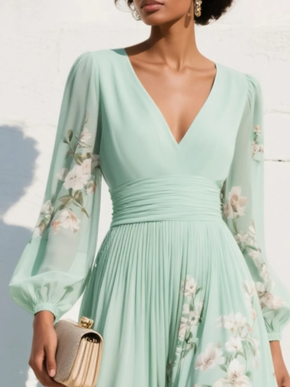 BEGOÑA | VESTIDO MIDI FLORAL