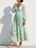 BEGOÑA | VESTIDO MIDI FLORAL