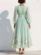BEGOÑA | VESTIDO MIDI FLORAL