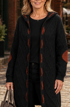 Aurélie™ Hooded Knit Long Cardigan