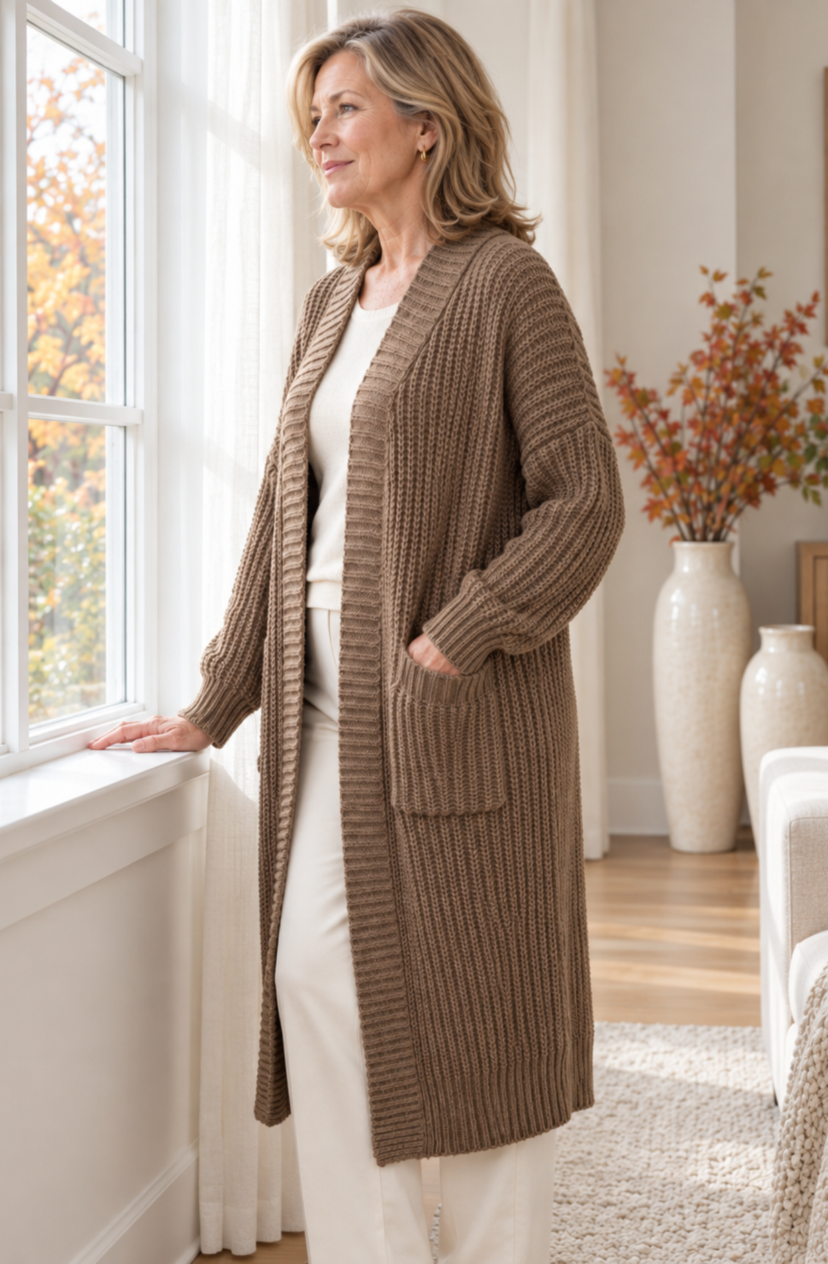 Marielle™ Longline Knit Cardigan