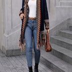 long boho vest