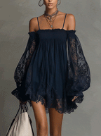 Elise’s™ | Romantic Off-Shoulder Mini Dres