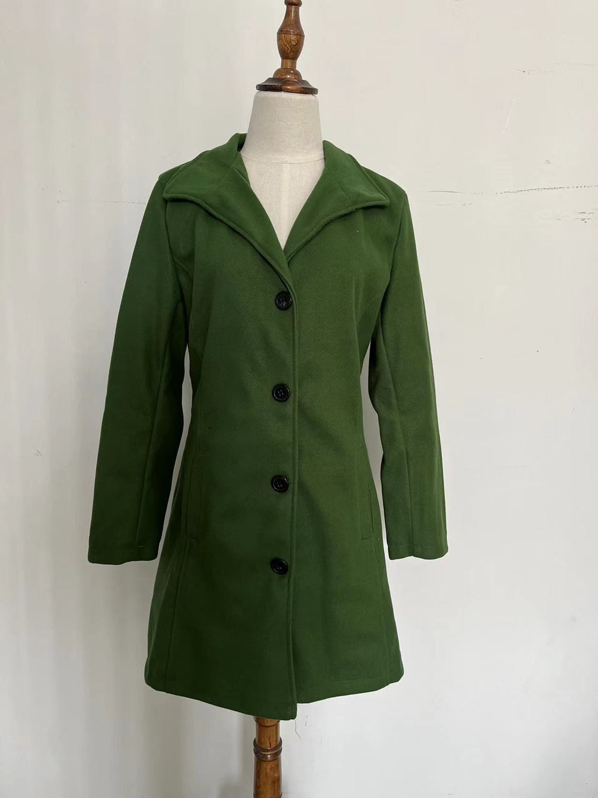 Women’s Classic Tailored Long Coat