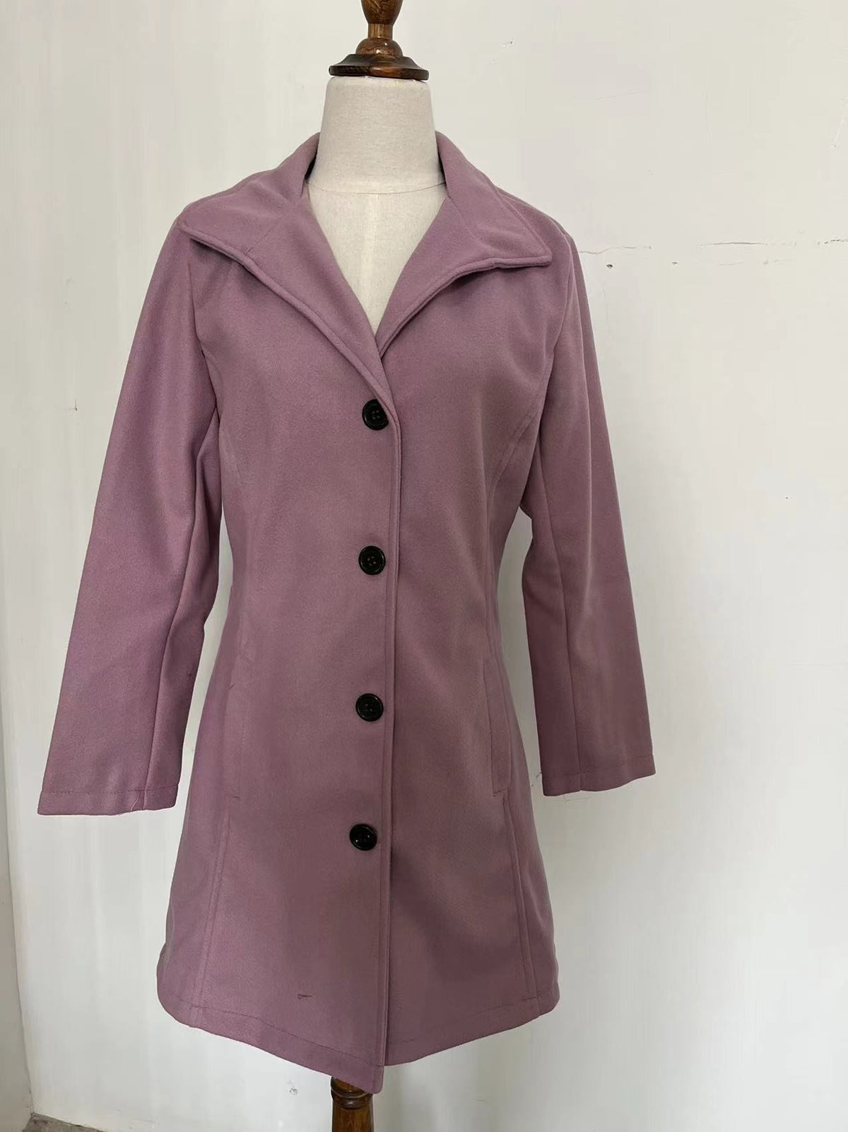 Women’s Classic Tailored Long Coat