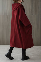 One Size Fits All Oversized Water-Resistant Windbreaker Jacket