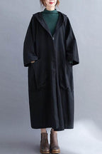 One Size Fits All Oversized Water-Resistant Windbreaker Jacket