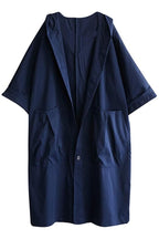 One Size Fits All Oversized Water-Resistant Windbreaker Jacket