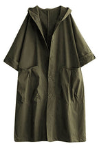 One Size Fits All Oversized Water-Resistant Windbreaker Jacket