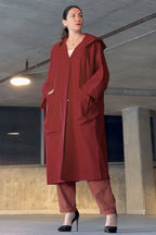 One Size Fits All Oversized Water-Resistant Windbreaker Jacket