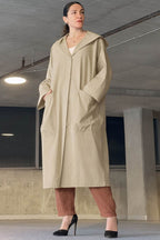 One Size Fits All Oversized Water-Resistant Windbreaker Jacket