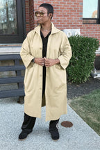 One Size Fits All Oversized Water-Resistant Windbreaker Jacket