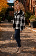 Paula | Dames pluche fleece winterjas